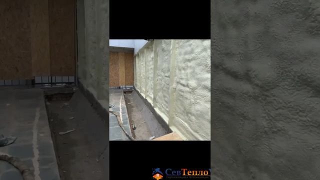 Утепление фасада . Напыление ппу . Пена . Изоляция . Жесткая пена . Вентиляция . смотреть онлайн