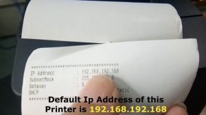 EPSON TM T82X ETHERNET MODEL AUTOCUT BILLING PRINTER  UNBOXING & IP ADDRESS PC CONFIGURATION