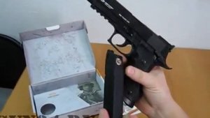Обзор, разборка пистолета Gletcher SS P226-S5