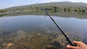 Рыбалка в Крыму. Гончарное. Плотва на фидер