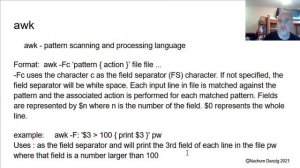 Sed and AWK Tutorial in Linux