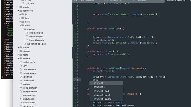 How to update form data in tables in Laravel - Laravel 7.4 tutorial in Hindi in 2022