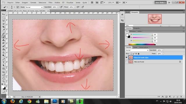 clarear os dentes no photoshop cs5 смотреть онлайн