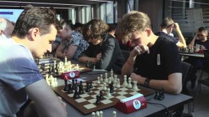 Кубок Москвы по блицу Ростовцев Дмитрий (2218) 1 - 0 Лаврик Дмитрий (2369) #chess