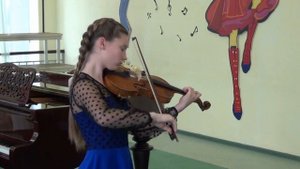 Кампаньоли Фуга Фа мажор скрипачка Катерина Попова