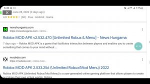 Roblox MOD MENU APK  free get  Unlimited Robux & Money WORKING 2022/2023