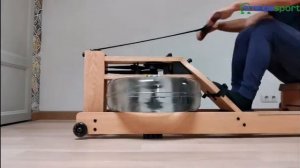 Обзор 2. Водный гребной тренажер HUNTER ДУБ