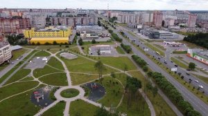 Череповец с высоты птичьего полета (DJI Mavic Mini)