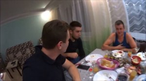 Снимаем клип Каспийского Груза.Друзья встречают после приезда.