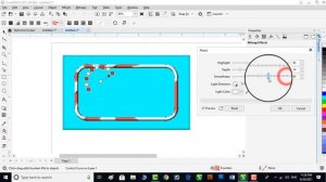 CorelDraw 2021 - Customized Frame