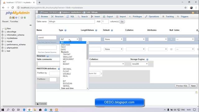 Create Database and Create Table in MySQL using XAMPP смотреть онлайн