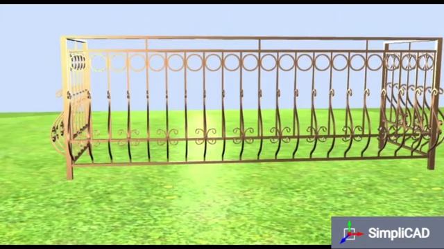 Кованые выгнутые балясины для балконов. Примеры балконов.