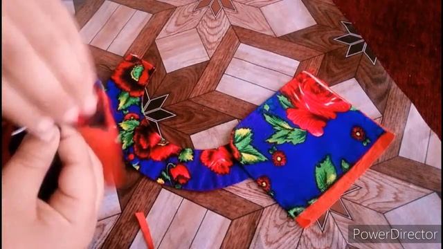Куртаи точики.Духтани кокетка Кисми 2. Шитье кокетки Часть 2