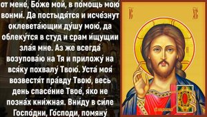 СКАЖИ ЭТО И БЕДЫ ОБОЙДУТ СТОРОНОЙ. Утренние молитвы. Иисусова молитва на счастье и благополучие