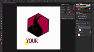 تصميم شعار بالفوتوشوب ..... 2017....logo photoshop cs6