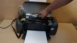 Подача бумаги Epson Stylus Photo R220 + СНПЧ