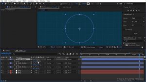 Шейповая анимация линий Stroke Circle в After Effects (Circle Stroke Shape Animation)