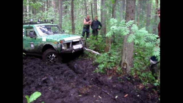 Нива VS Паджеро смотреть онлайн