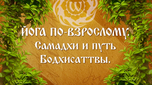 Йога по-взрослому. Самадхи и Путь Бодхисаттвы