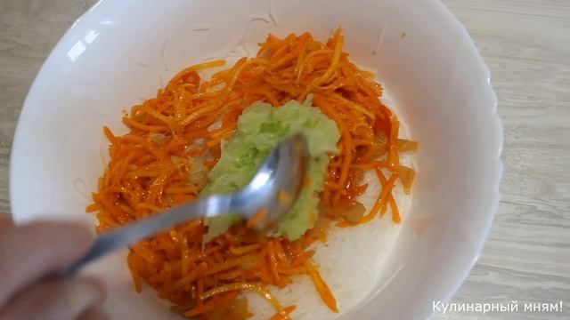 Салат С Фунчозой И Корейской Морковью! Как Приготовить Салат С Фунчозой? Рецепт Салата С Фунчозой! смотреть онлайн