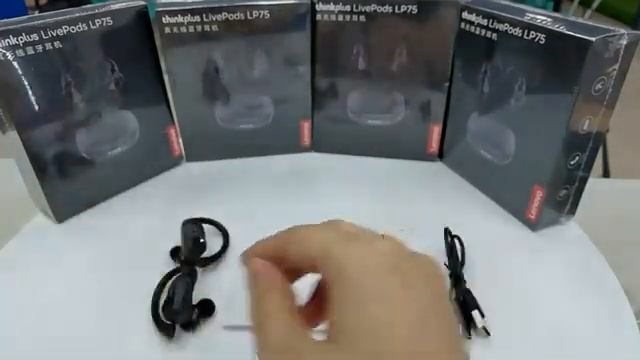 Fone de Ouvido Esportivo Lenovo LP75 TWS смотреть онлайн