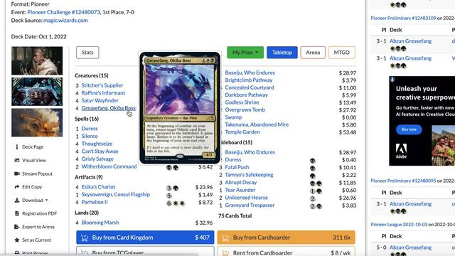Top 5 Pioneer Decks October 2022 смотреть онлайн