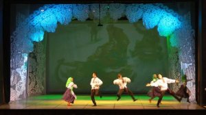 1. Хороводная пляска с коленцами "Все в пляс"