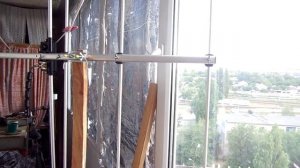 УКВ антенна 5 элементов на балконе