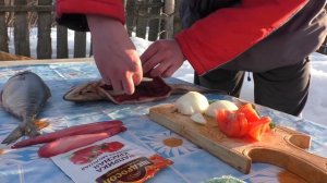 Сочная,фаршированная копченная рыба!!