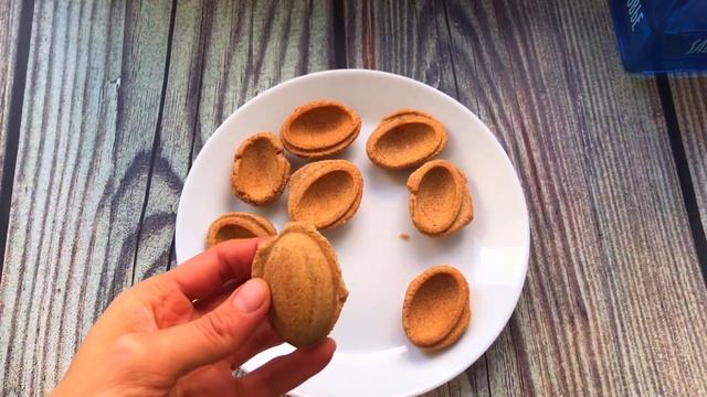 Орешки не со сгущенкой и простое пп печенье? Вкусно и полезно! ПП рецепт
