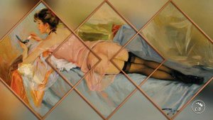 Художник Константин Разумов___Дамочки в чулочках___Прекрасные женские образы в работах художника