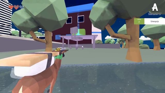 Escaping a SHARKNADO?! (Deer Simulator Gameplay) смотреть онлайн