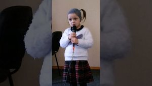 🌷4 года.Надо добрым быть и послушным быть,наша Библия говорит! 8.11.2020 Христианская  песня.