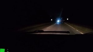 Показываю, что светит лучше, диоды, ксенон или галоген