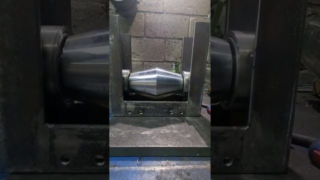 Бочонок ВАЛ для избежания гармошки на профильной трубе смотреть онлайн