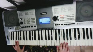 Наговицын - Белый снег (на синтезаторе)