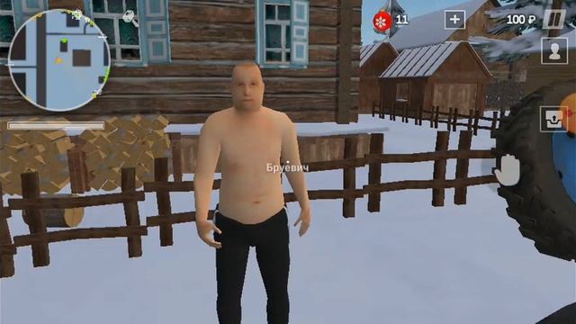 зимнее обновление симулятора деревни смотреть онлайн