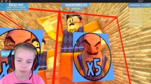 ПРИВЕТ СОСЕД в ROBLOX - Игра Роблокс Побег от соседа - Роблокс видео вместе с Family Play TV