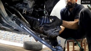 приводной вал ( ось CV ) замена ... kia optima 2011 - 2013 #подвеска #ходовая #автосервис