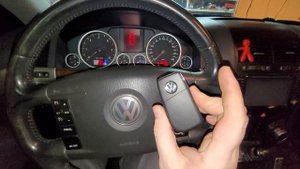 Прописка ключа VW Touareg 2009 год