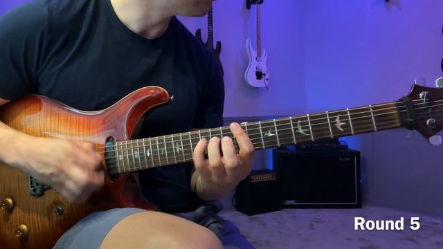 *GUITAR WORKOUT*  The Daily Ten #20: Systematic 3 Notes Per String Picking Workout