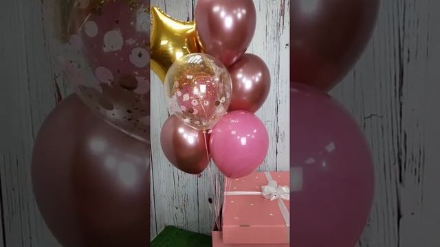Топ10. Обзор букетов сюрпризов и подарков воздушных шаров. Сюрприз у вашей двери. Поздравления!