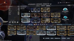 Warframe\ 100 wave solo fissure defense\ GRENDEL OP vs 1700 lvl.