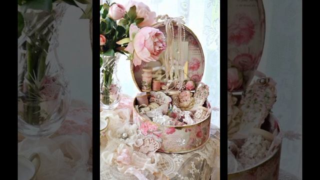 ❤️ DIY shabby chic small cottage decor ideas ❤️ | shabby chic and vintage pink farmhouse style seco смотреть онлайн