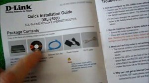 Роутер D-Link DSL 2500U