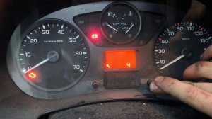 reset service Peugeot partner 2014