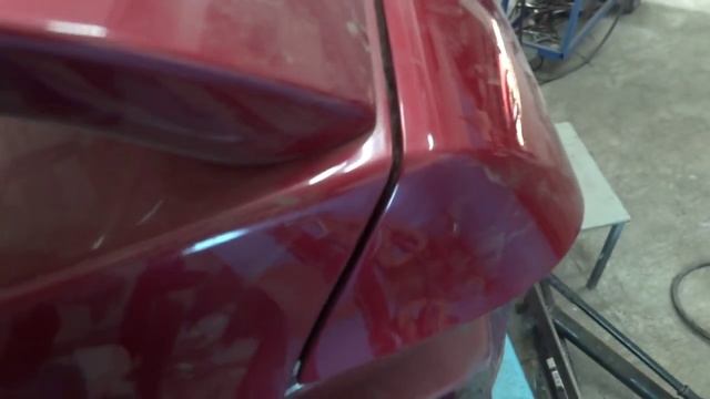 Lancer 9. обварка. вытяжка заднего крыла смотреть онлайн