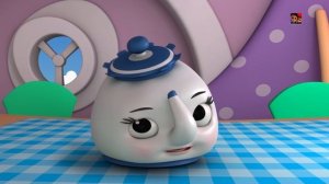 Я немного чайник | детский стишок | Nursery Rhyme | Preschool Poetry | I am a Little Teapot