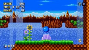 Sonic Mania - Sonic Studio Green Hill Mod