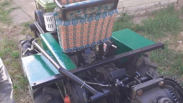 ОБЗОР САМОРОБНОГО МОТОТРАКТОРА 8лс/ВАНЬОК